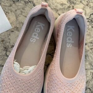 Keds Women's Light Pink Slip-On Sneakers